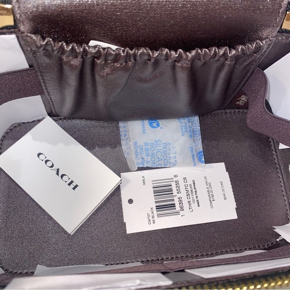 Coach 🖤 Cosmetic Case New - Picture 10 of 14